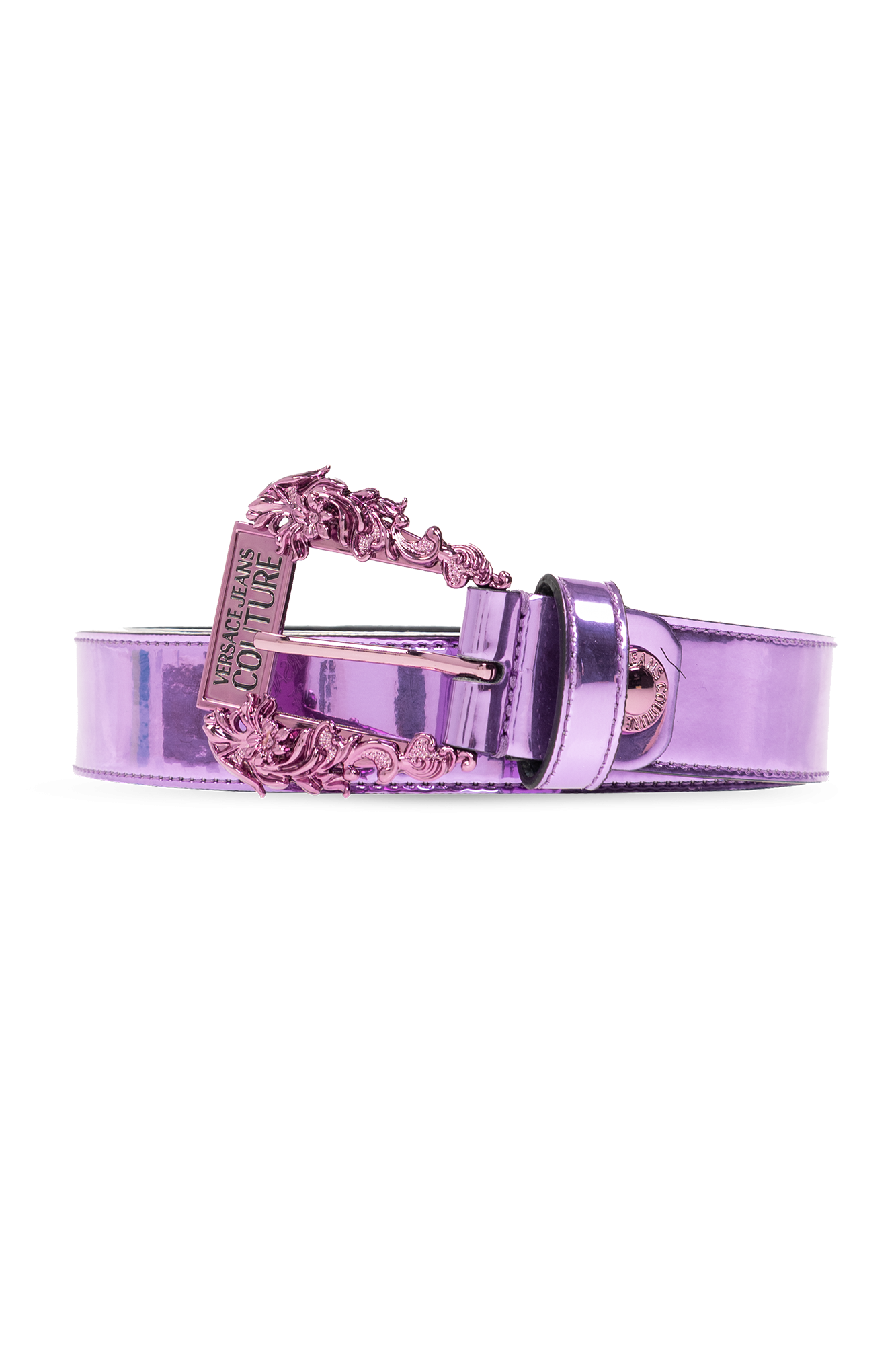 Purple leather belt hotsell